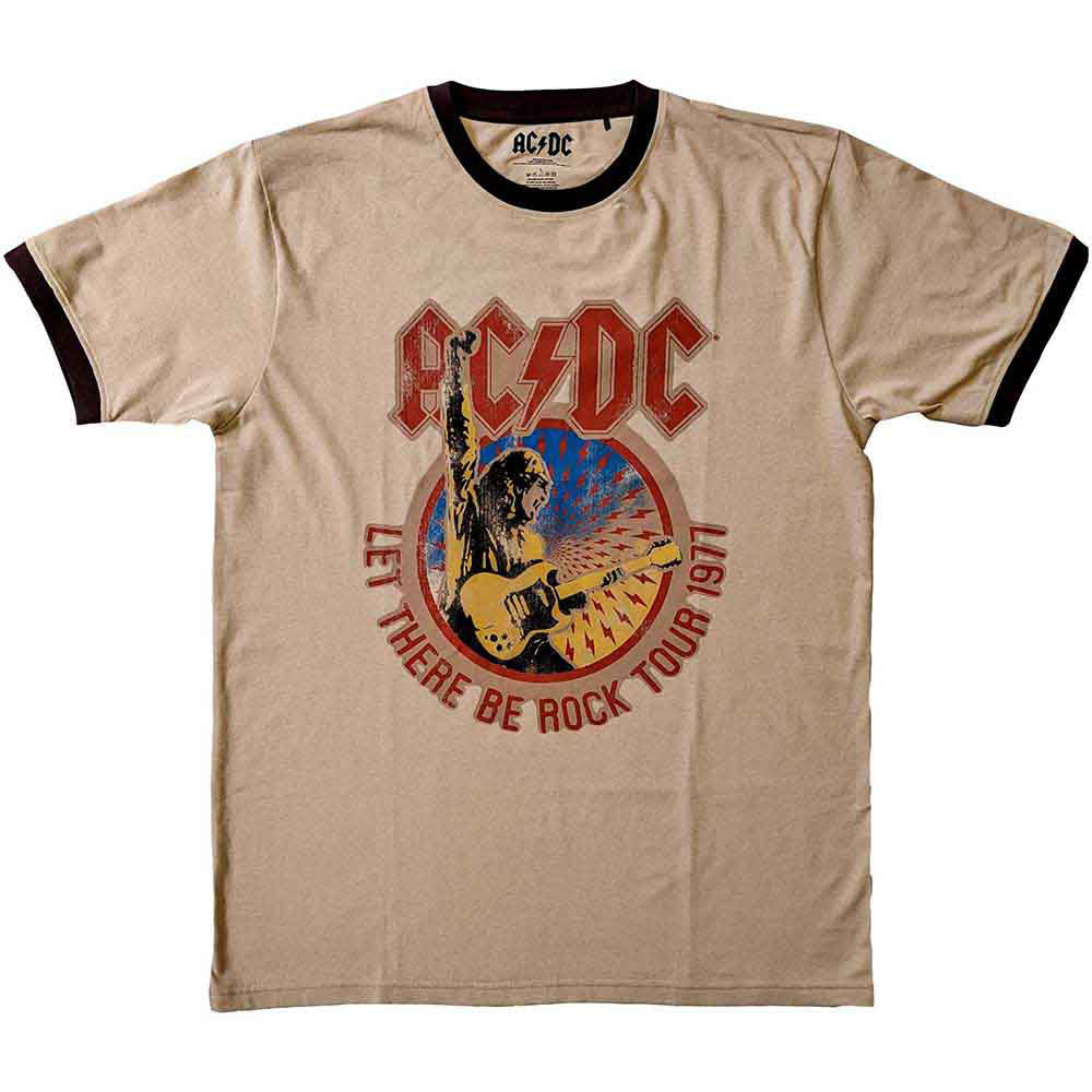 AC/DC Let There Be Rock Tour '77 T-shirt Front