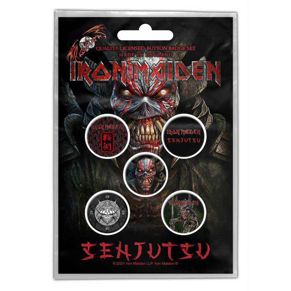 Iron Maiden Senjutsu Collector Items Front