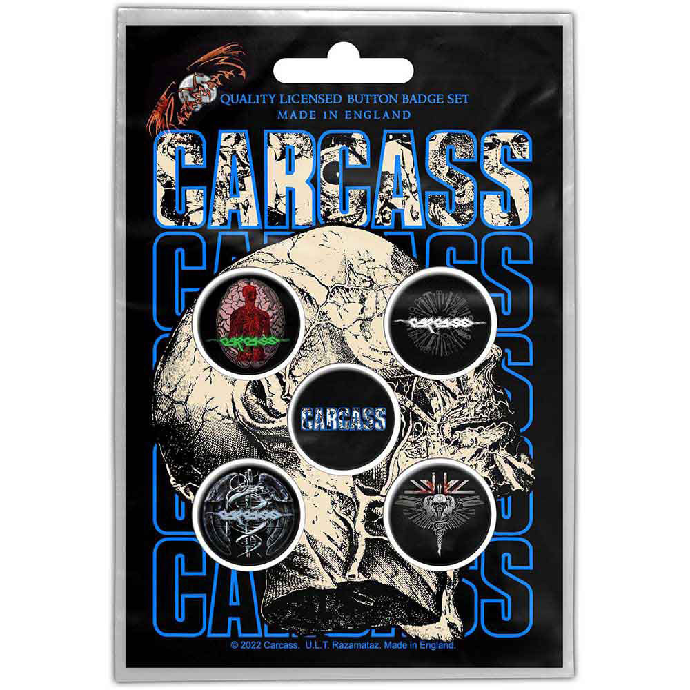 Carcass Necro Head Collector Items Front