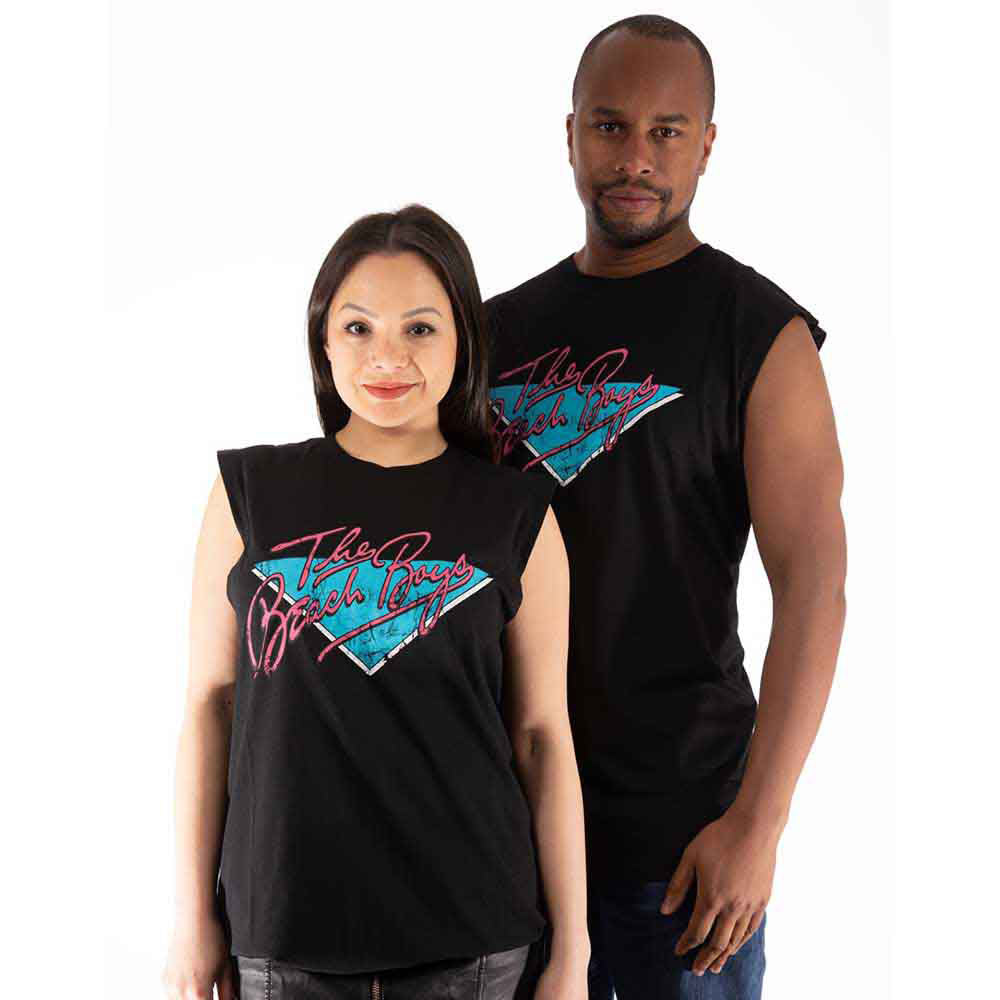 Beach Boys Retro Logo Mens Tank Front
