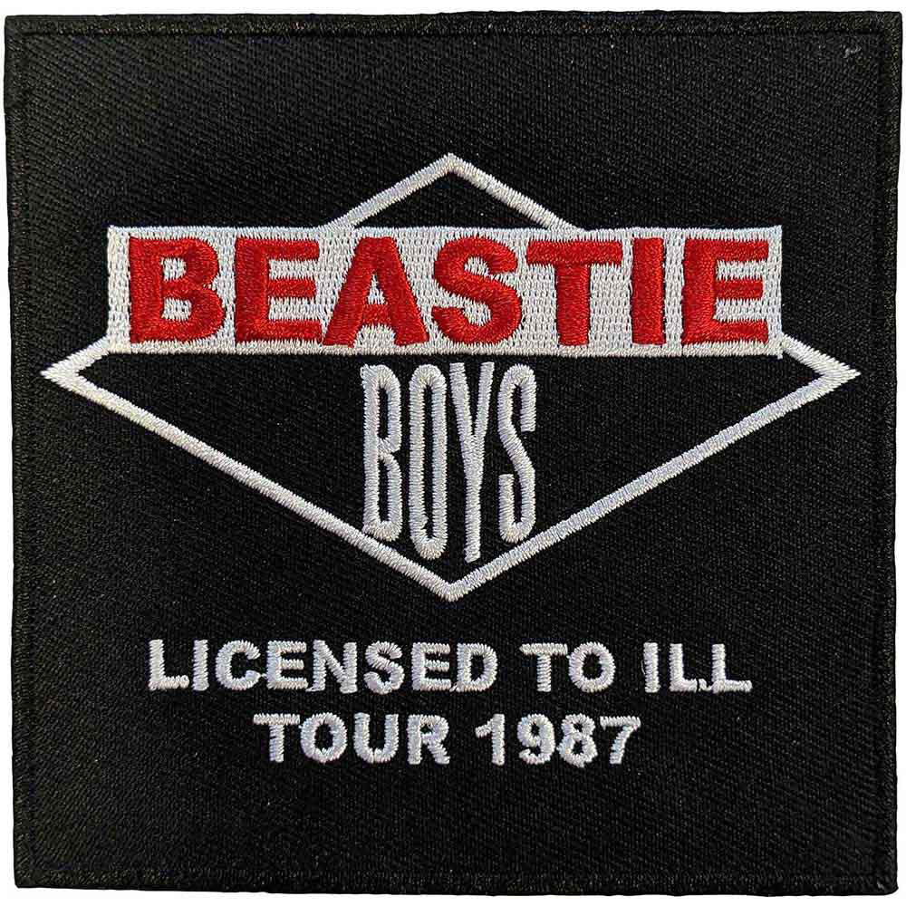 Beastie Boys Licensed To Ill Tour 1987 Woven Patch Front