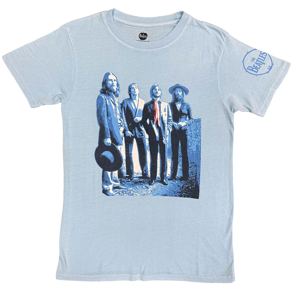 Beatles Hat In Hand T-shirt Front