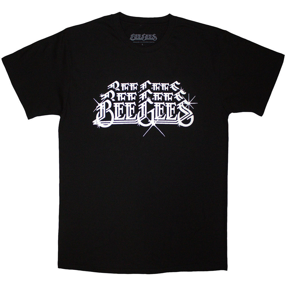 Bee Gees Stacked Logo T-shirt Front