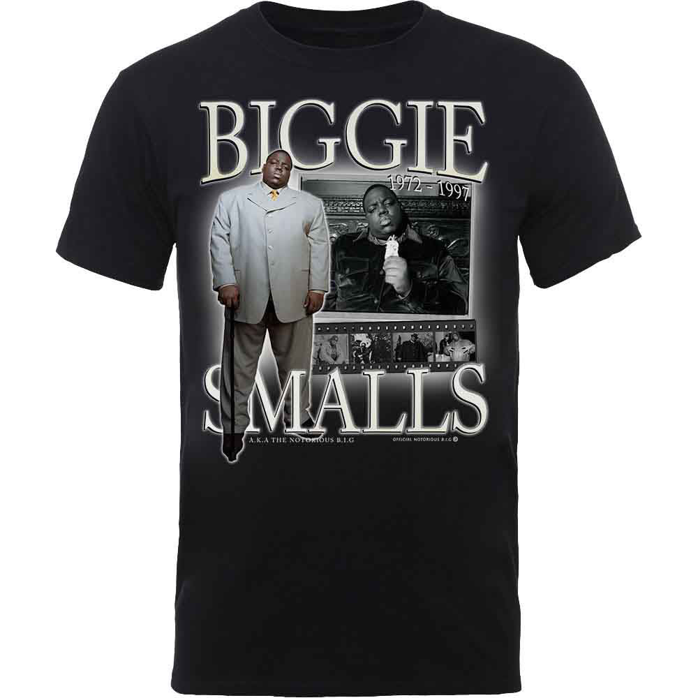 Notorious B.I.G. Smalls Suited T-shirt Front