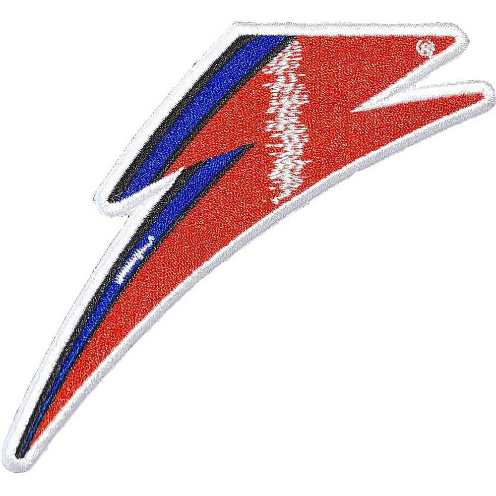 David Bowie Flash Woven Patch Front