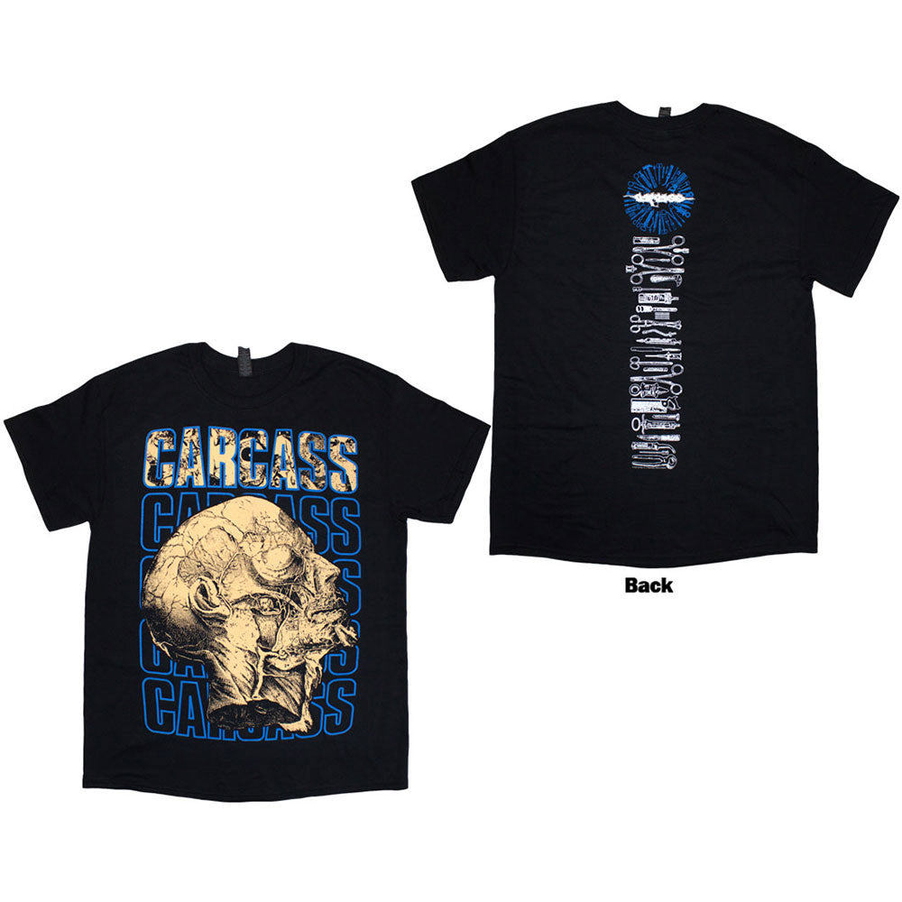 Carcass Necro Head T-shirt Front