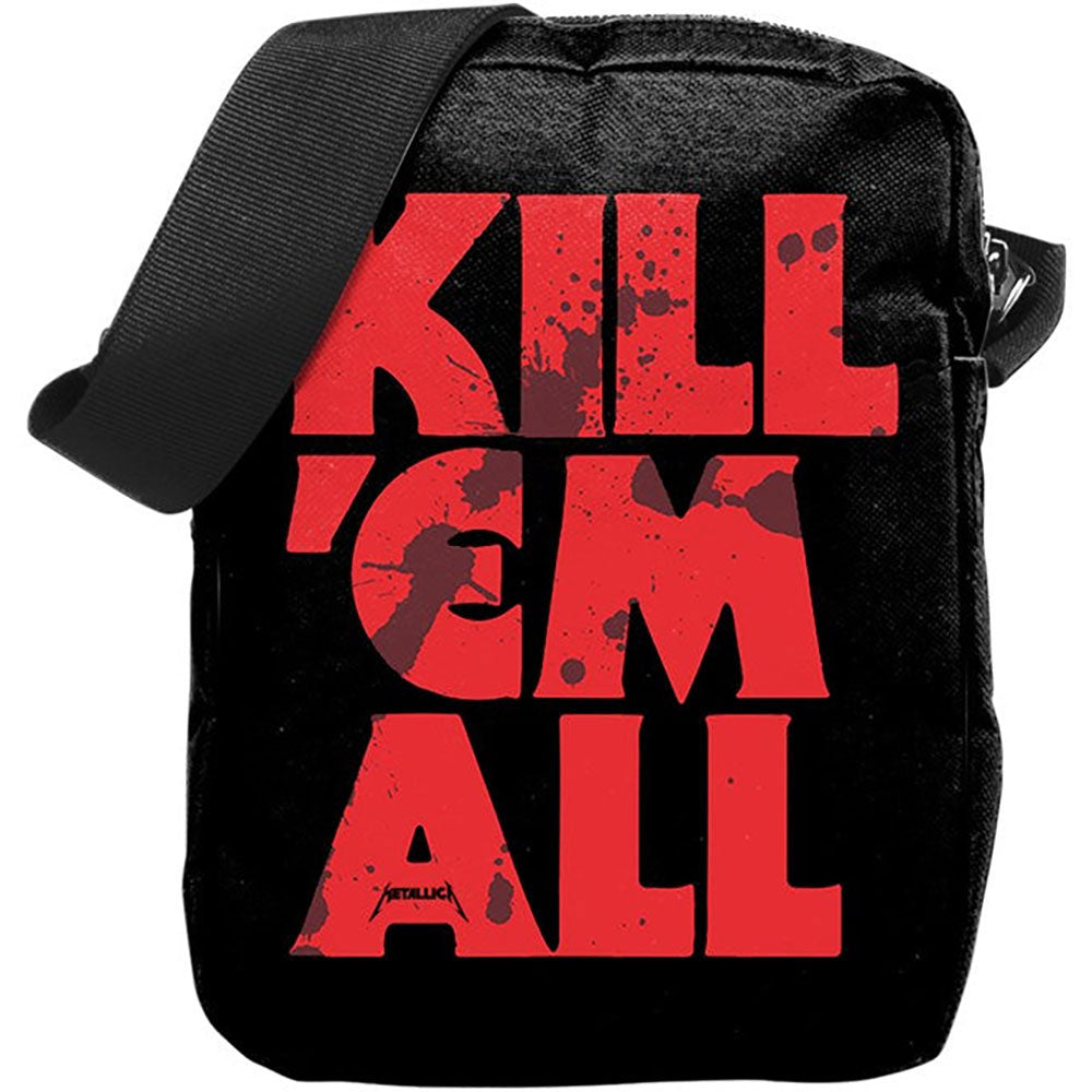 Metallica Kill Em All Blood Backpack Front