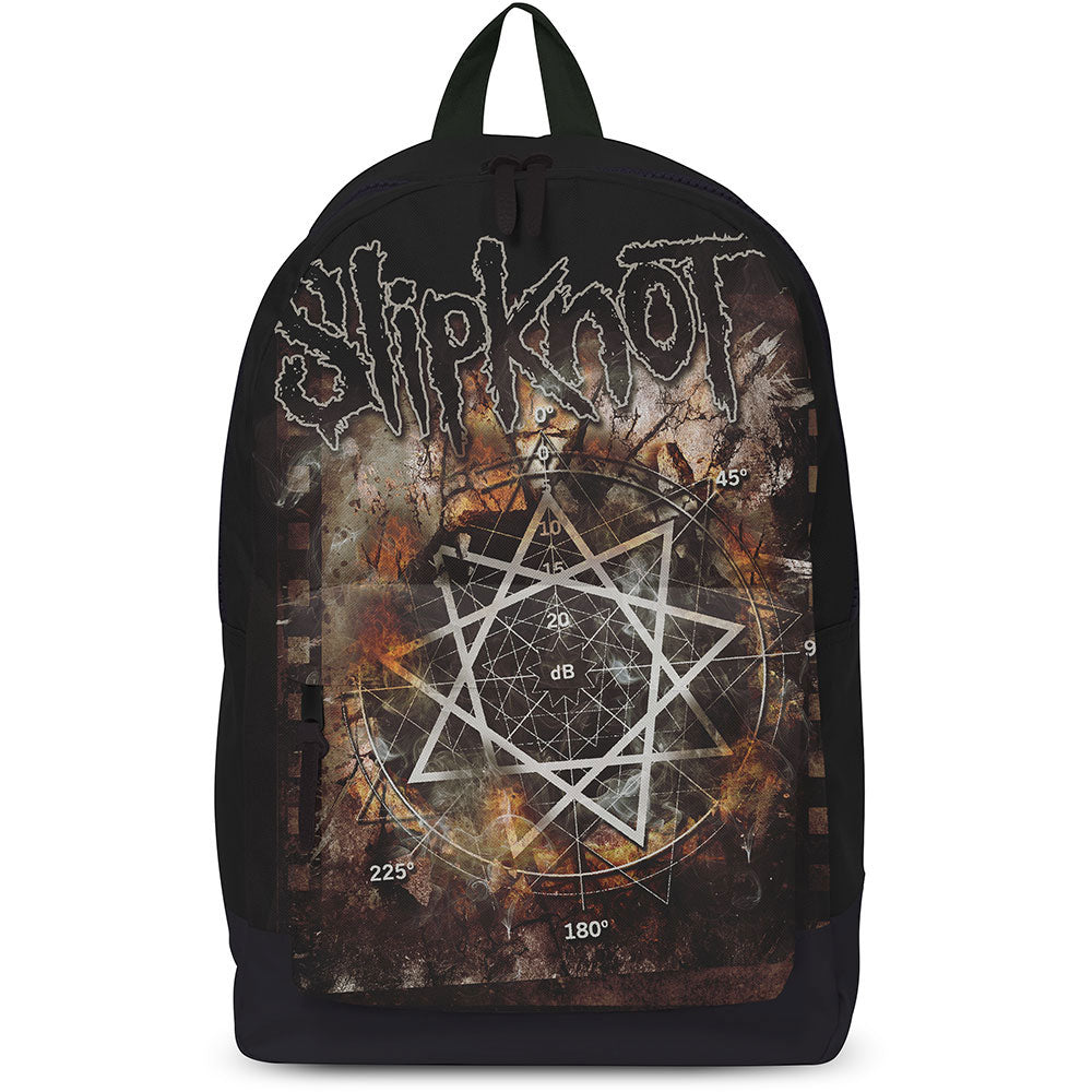 Slipknot Pentagram All Over Backpack Front