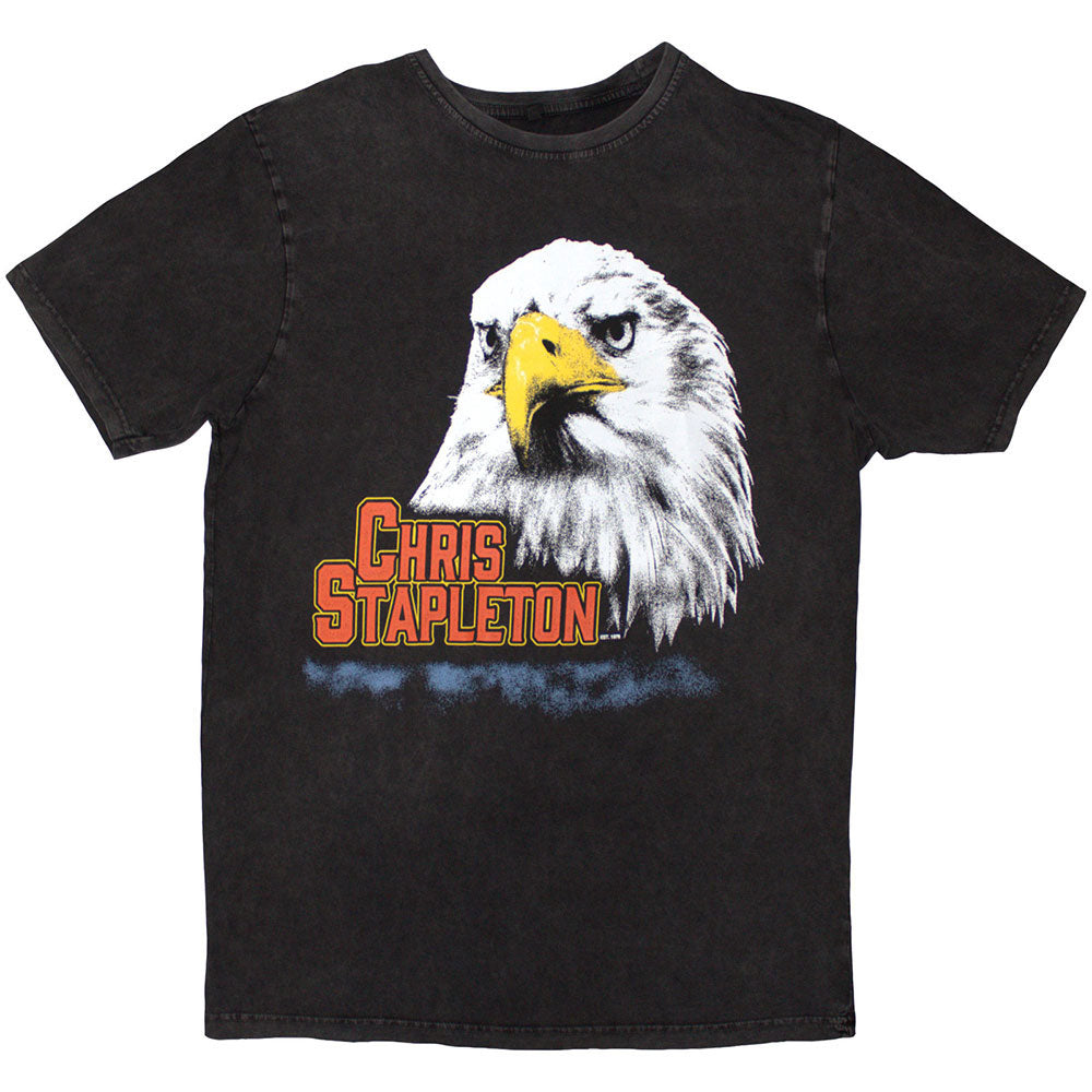 Chris Stapleton Eagle Stone Wash T-shirt Front