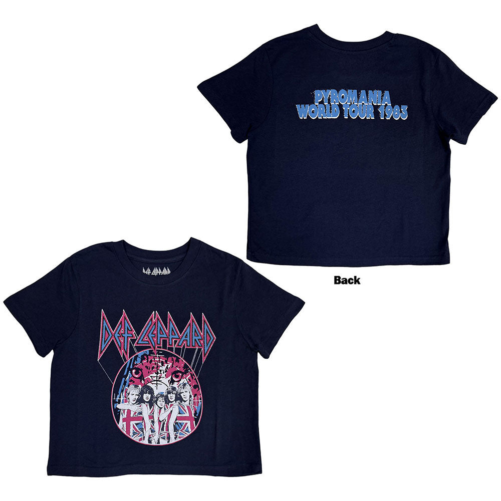 Def Leppard Pyro Tour Girls Jr Front
