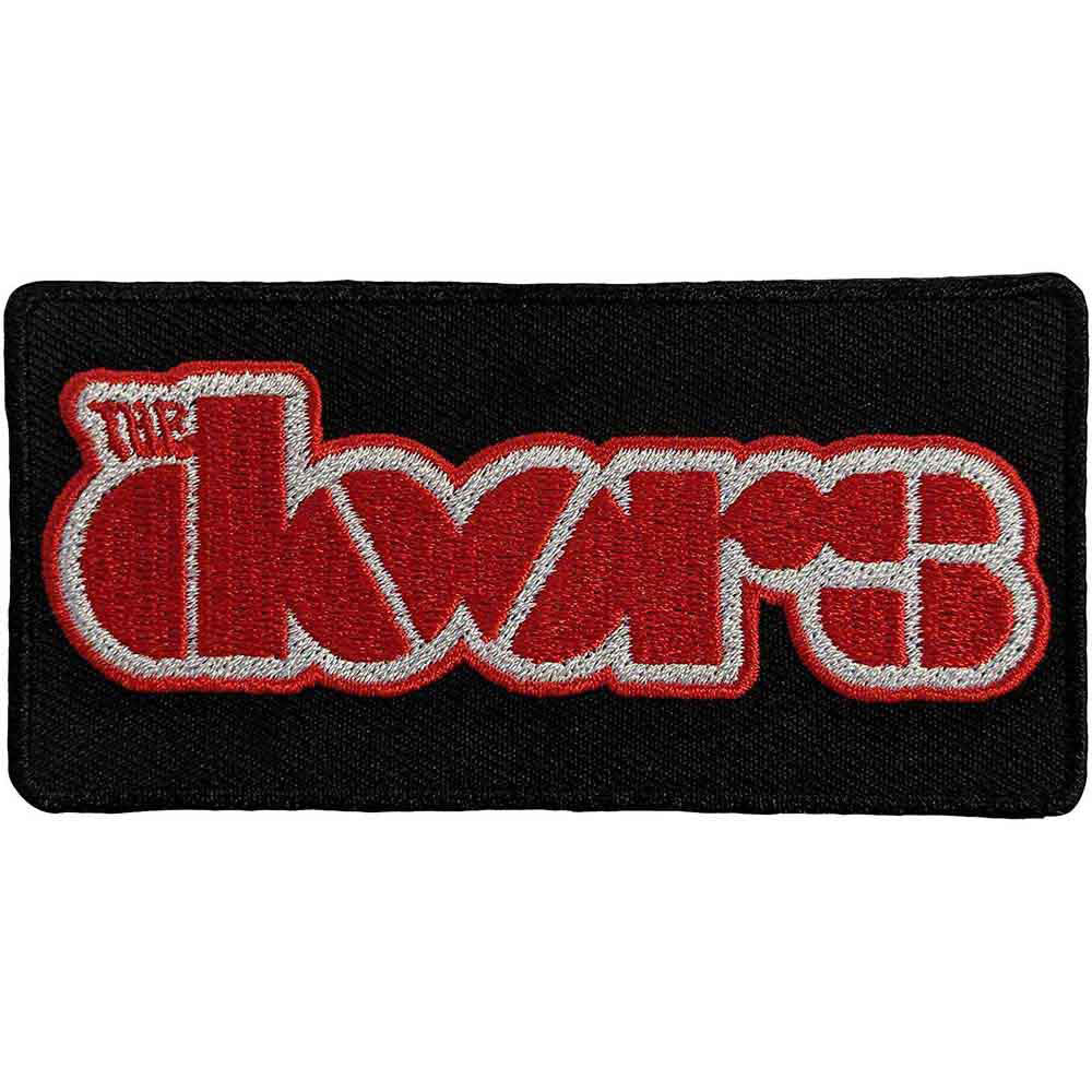 Doors Red Logo Woven Patch Front