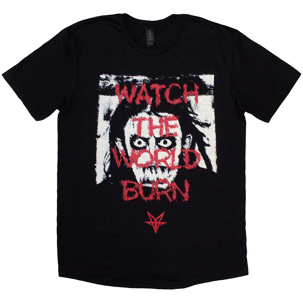 Falling In Reverse World Burn T-shirt Front