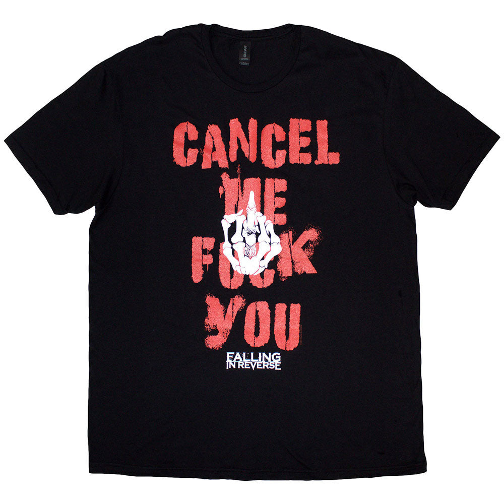 Falling In Reverse Cancel Me T-shirt Front
