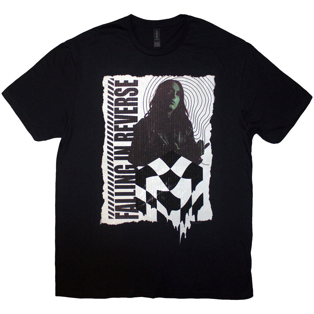 Falling In Reverse 21 Chequered T-shirt Front