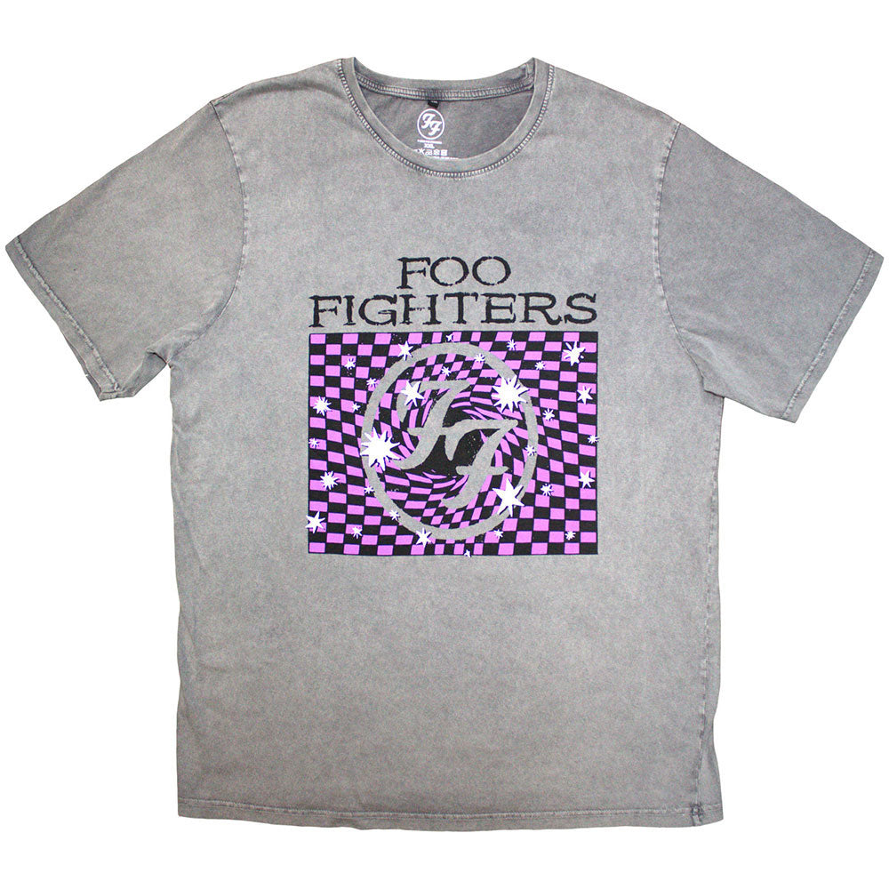 Foo Fighters Ff 4 Stone Wash T-shirt Front