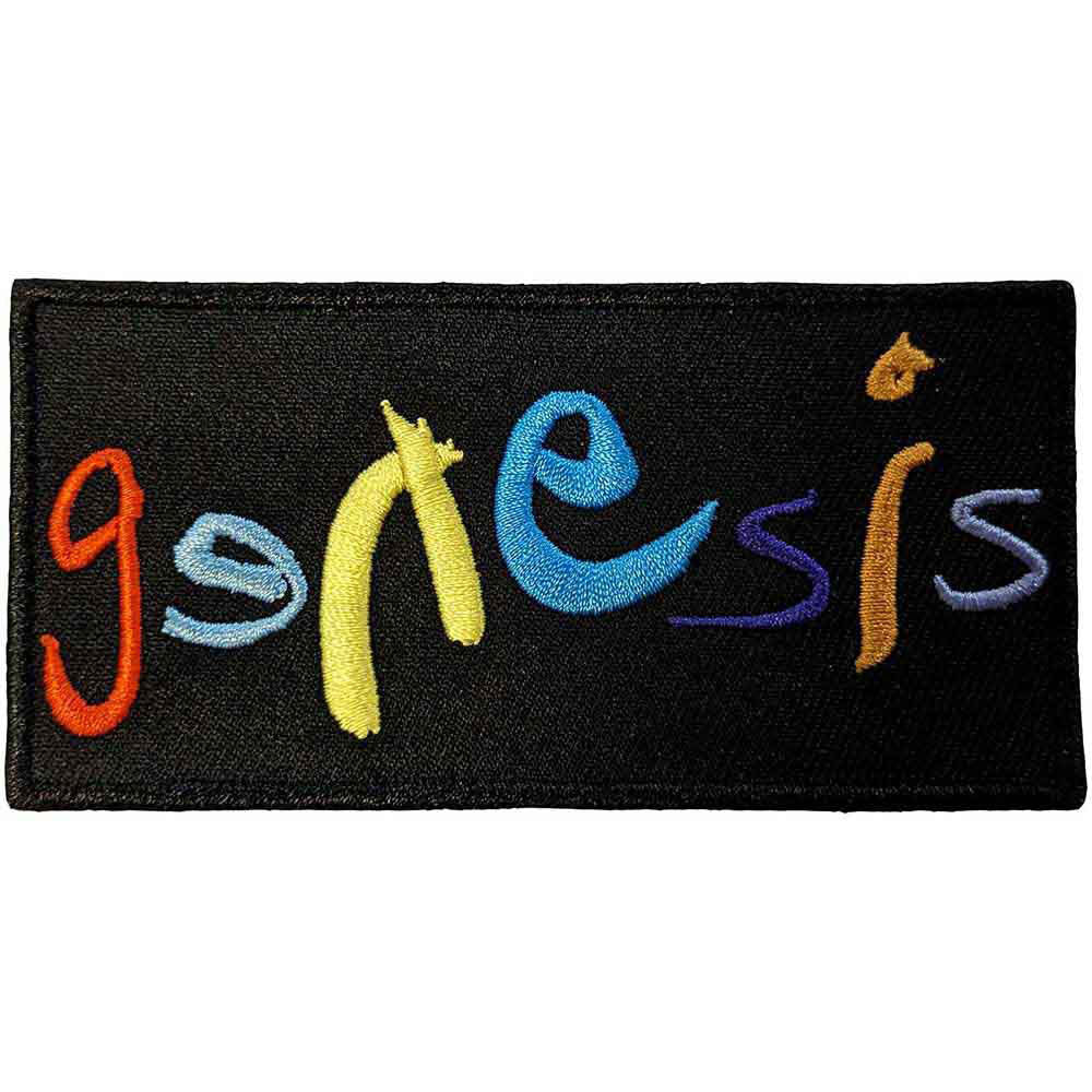 Genesis Logo Woven Patch Front
