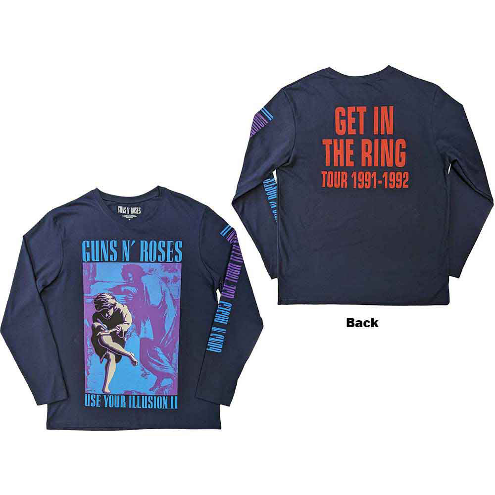 Guns N Roses Get In The Ring Tour '91-'92 Long Sleeve Front
