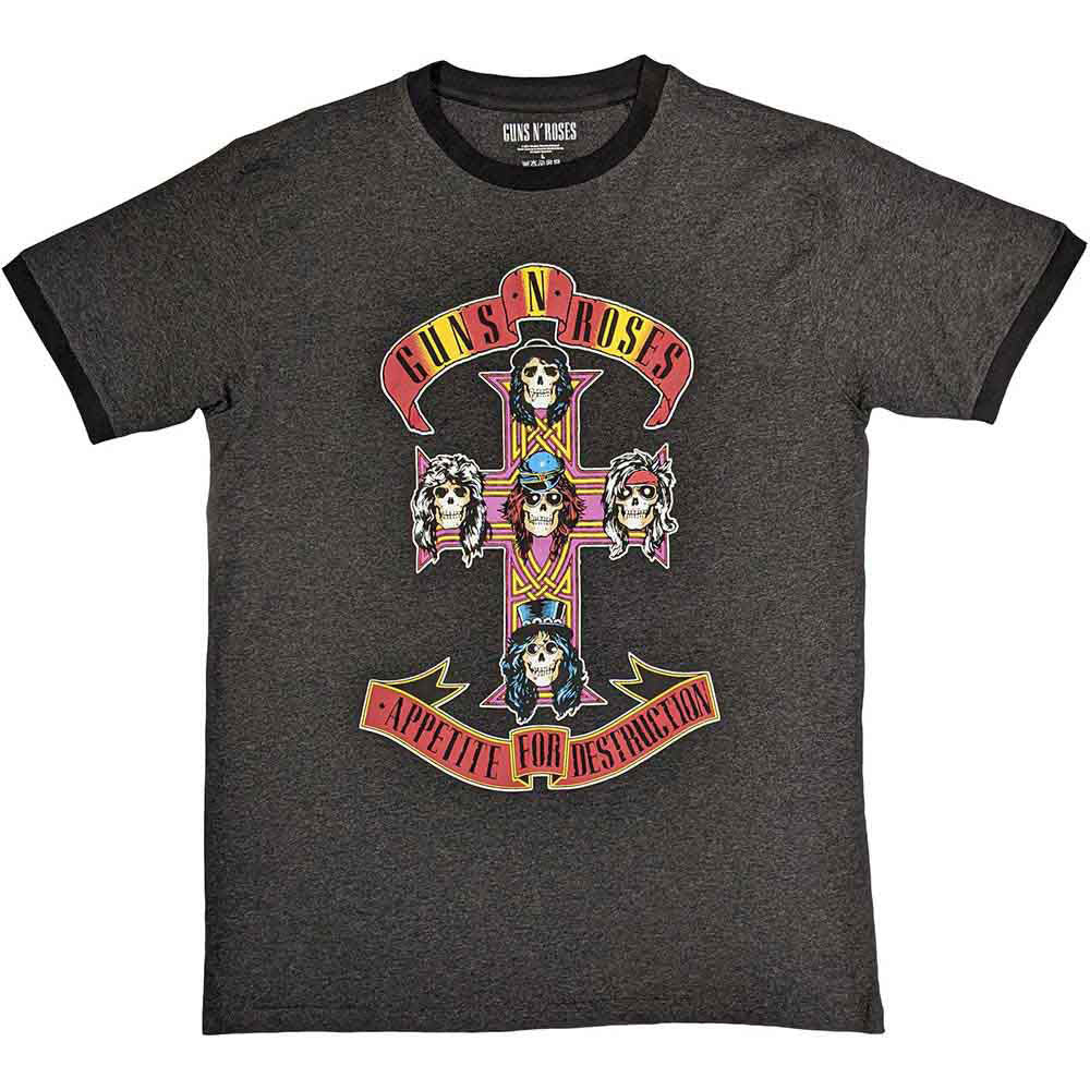 Guns N Roses Appetite For Destruction T-shirt Front