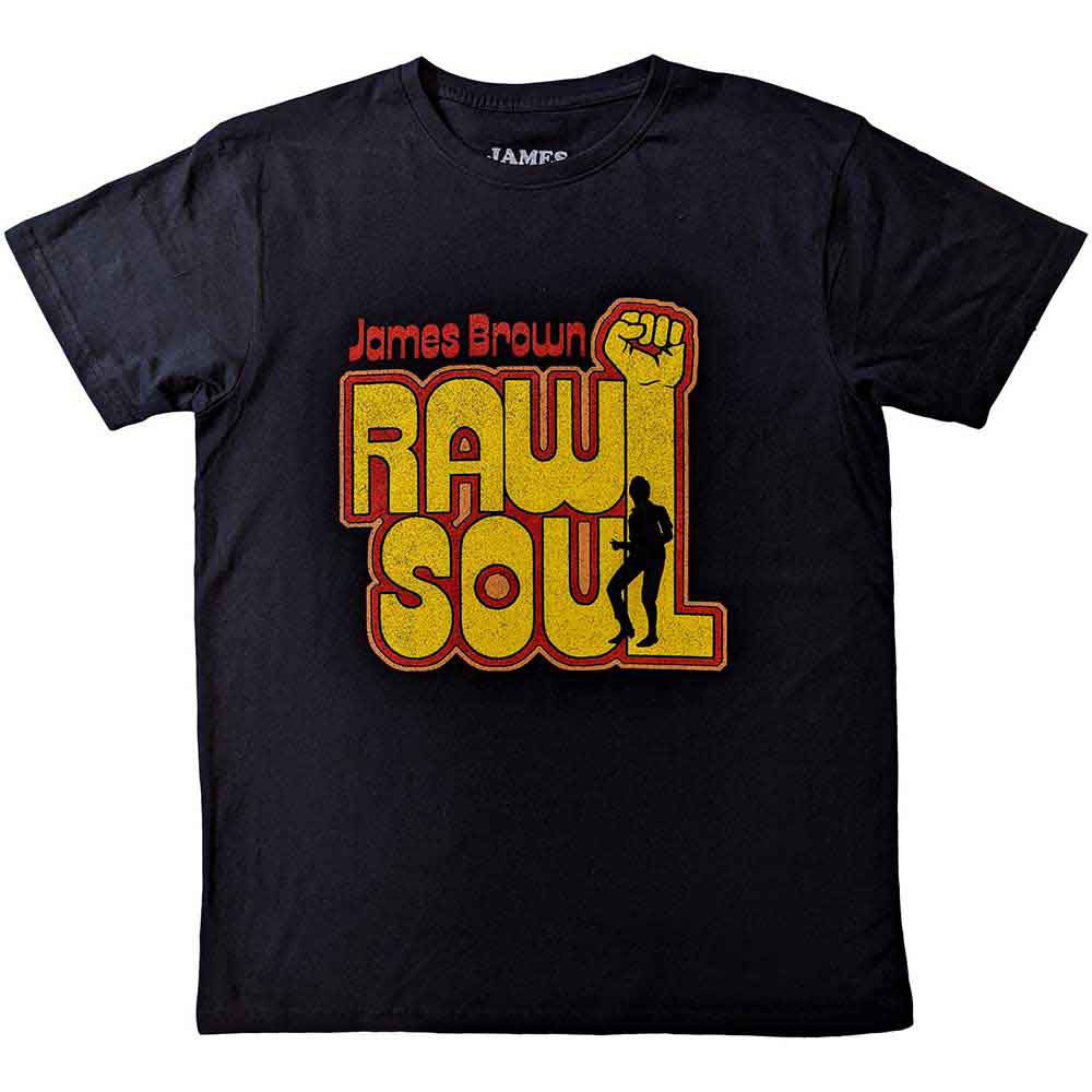 James Brown Raw Soul T-shirt Front