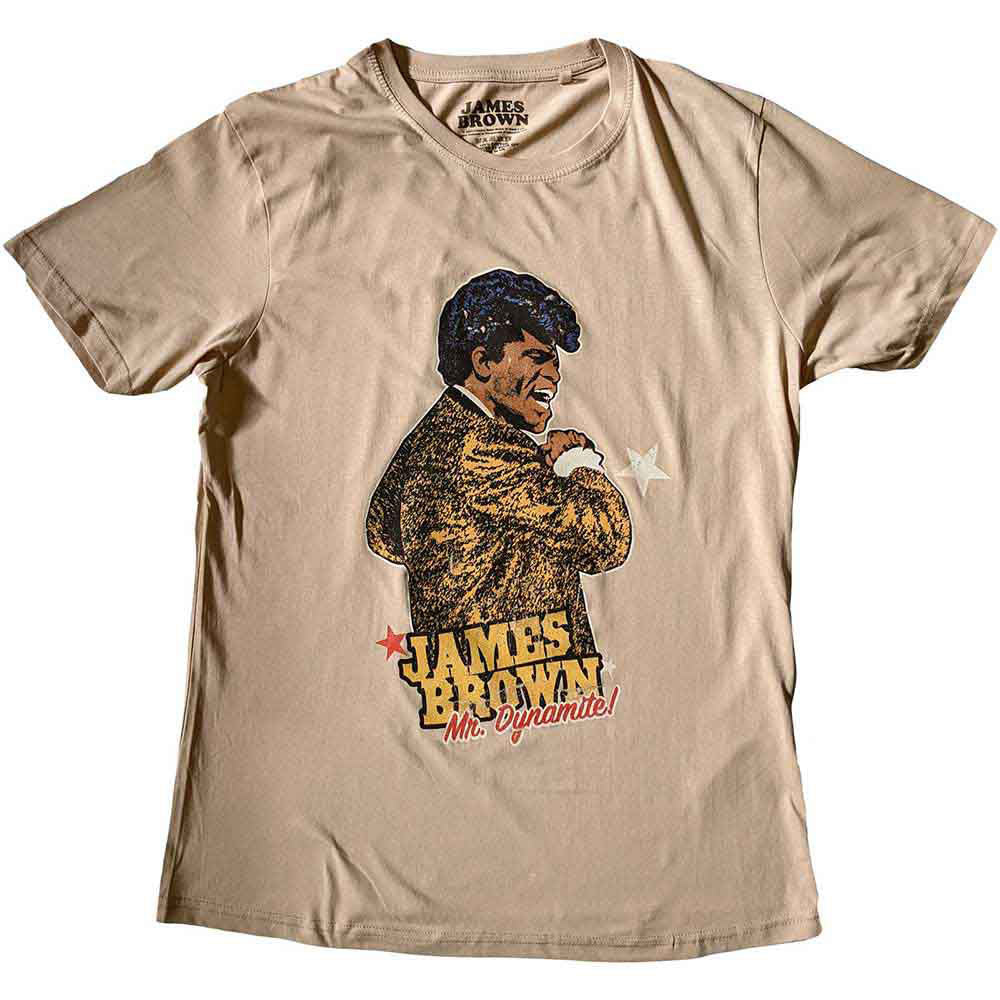 James Brown Mr Dynamite T-shirt Front