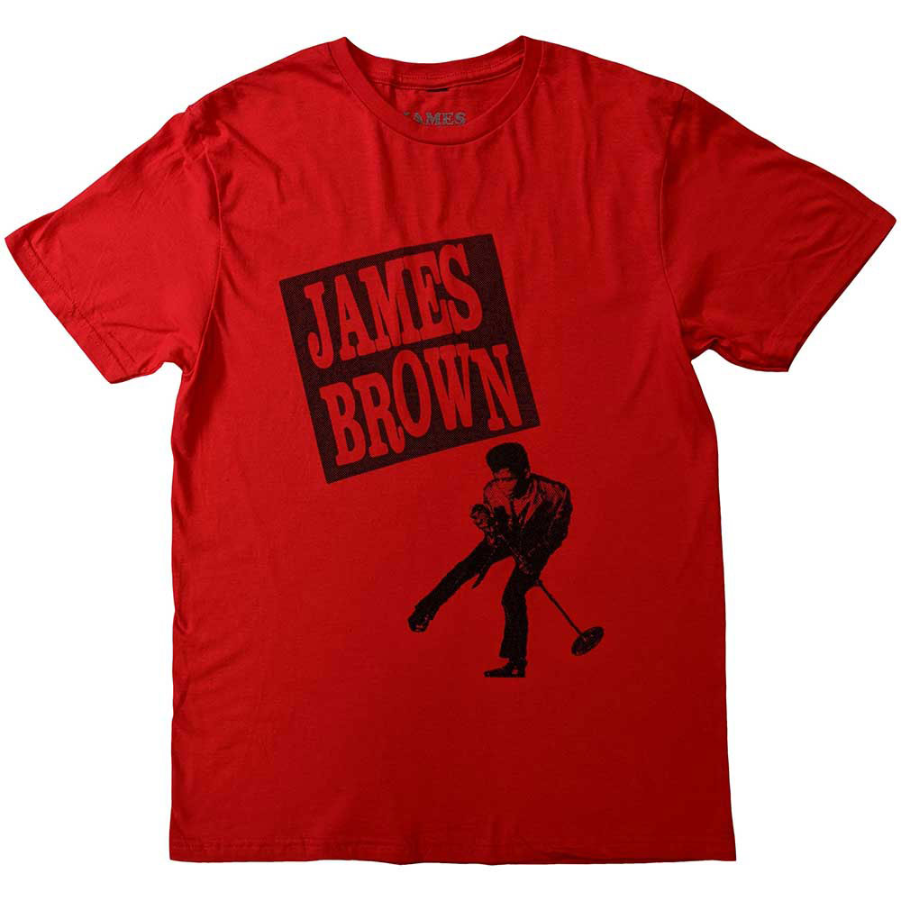 James Brown James Halftone T-shirt Front