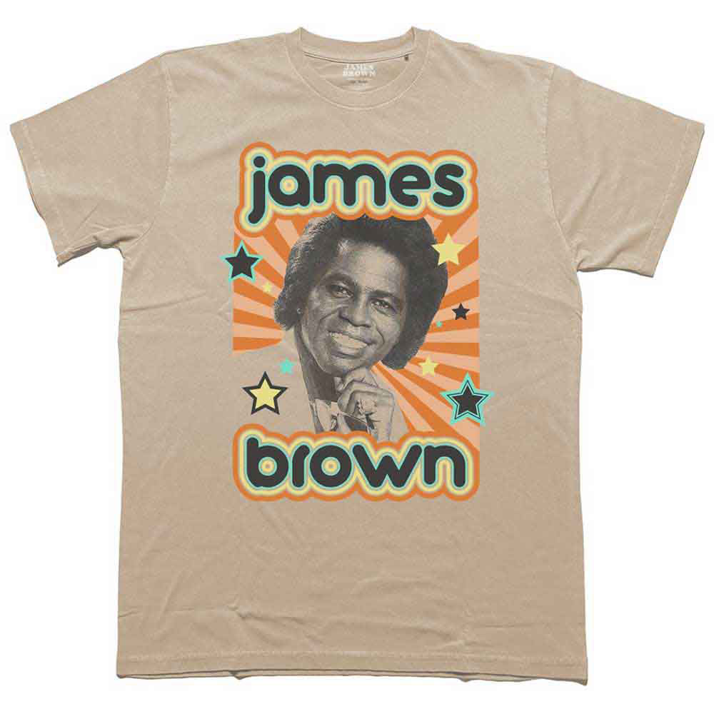 James Brown Stars T-shirt Front