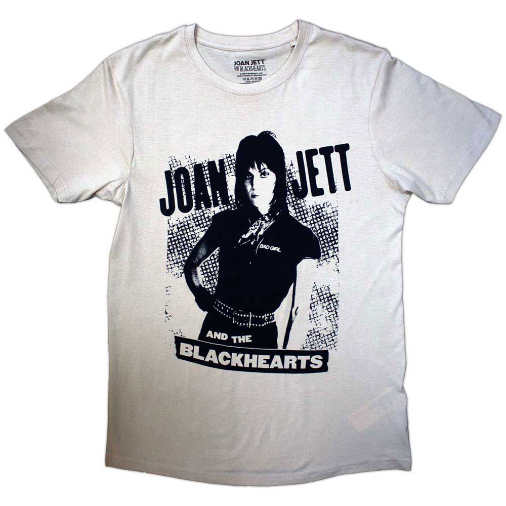 Joan Jett Crosshatch T-shirt Front