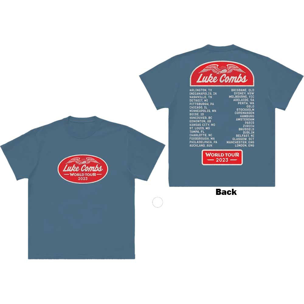 Luke Combs Tour '23 Wings T-shirt Front