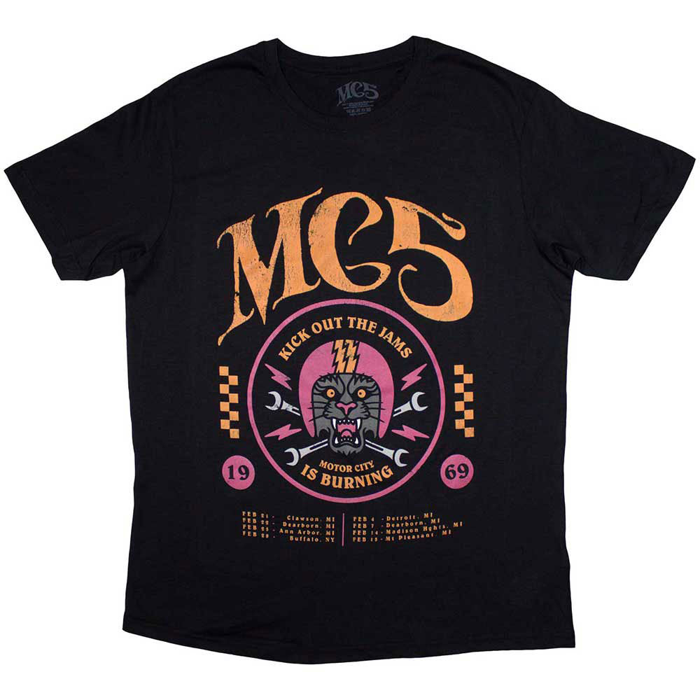MC5 1969 T-shirt Front