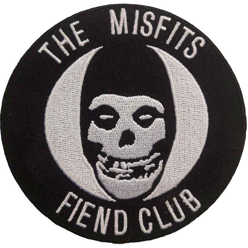 Misfits Fiend Club Woven Patch Front