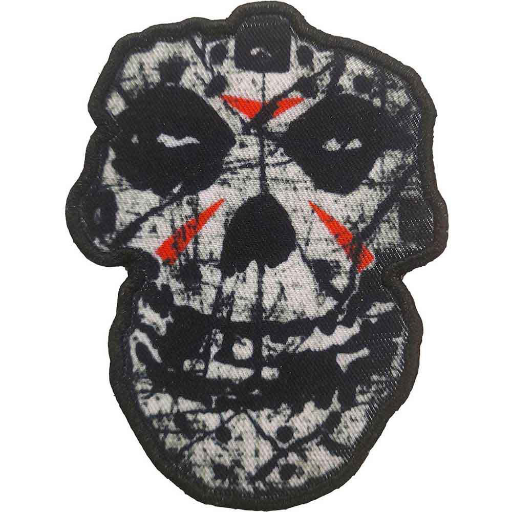 Misfits Friday 13th Skull Woven Patch Front