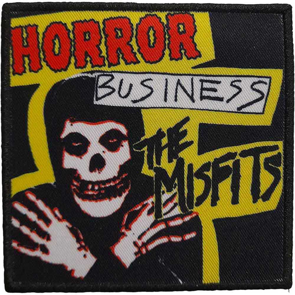 Misfits Horror Business Woven Patch Front