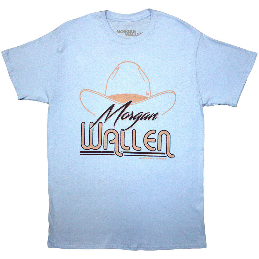 Morgan Wallen Cowboy Hat T-shirt Front