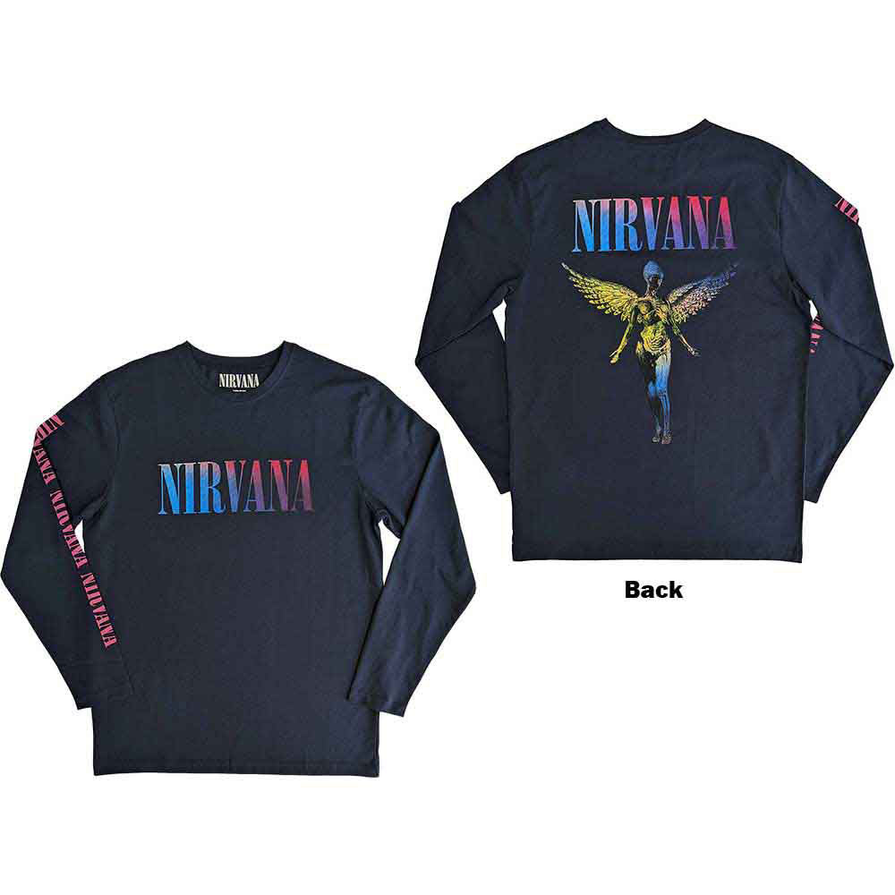 Nirvana Angelic Gradient Long Sleeve Front
