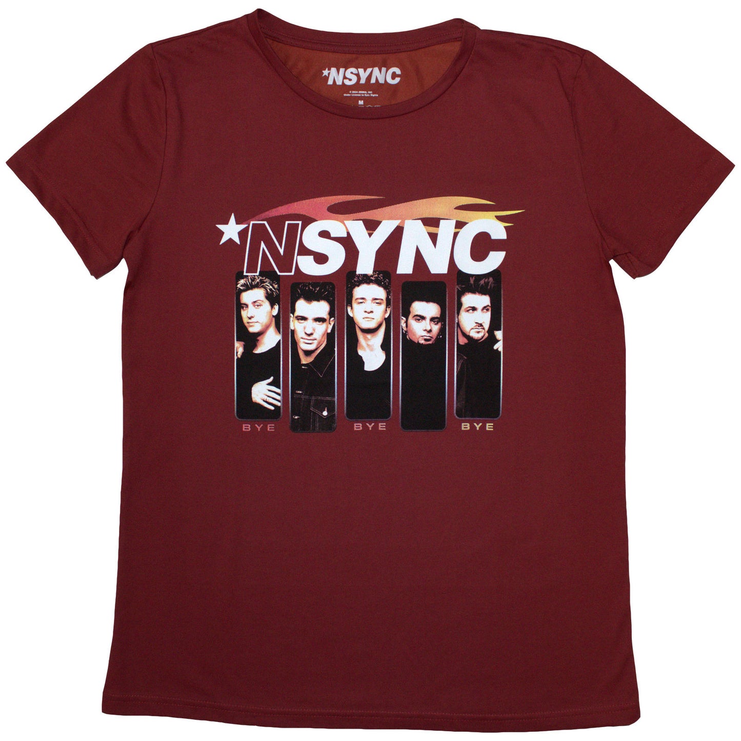 Nsync Flame Logo T-shirt Front