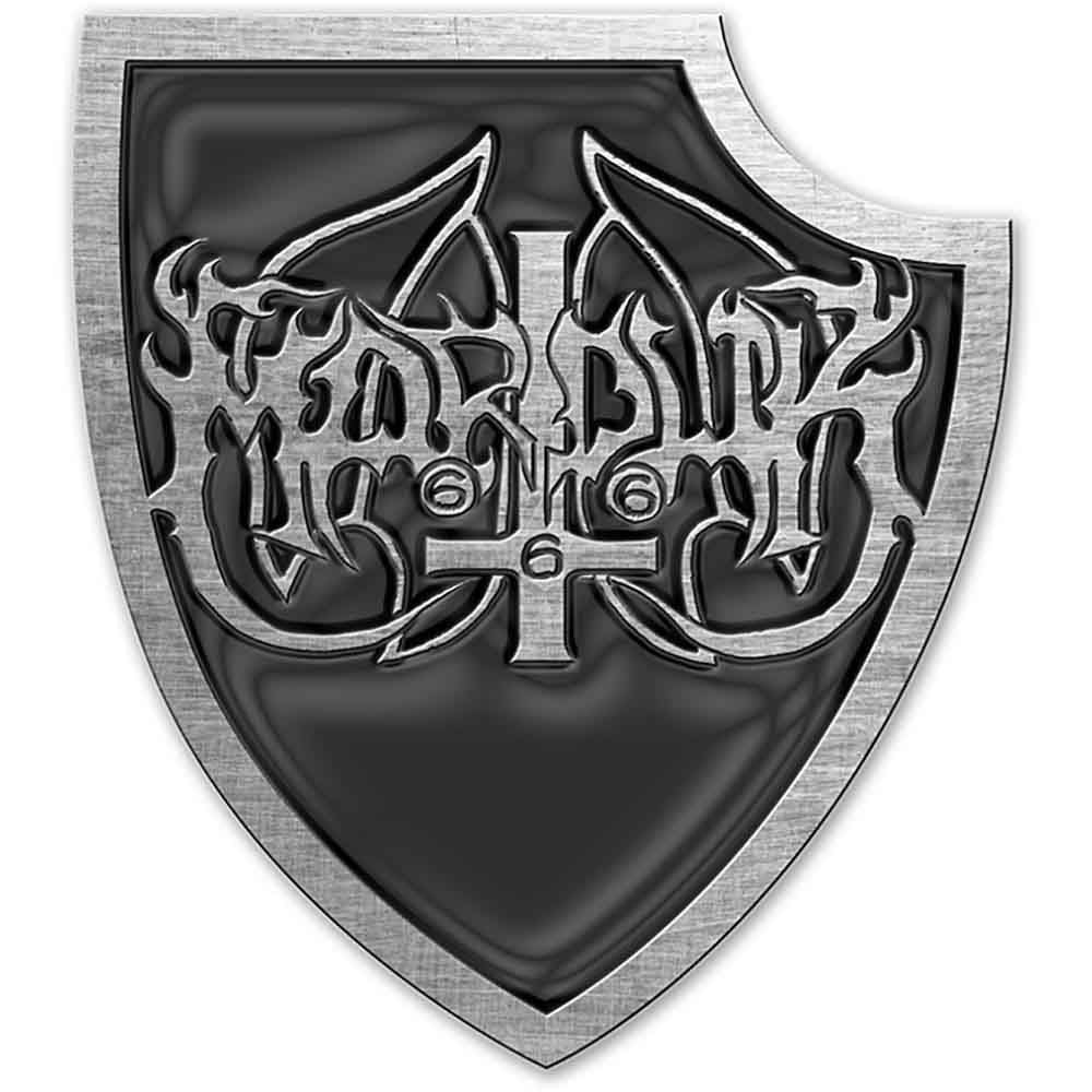 Marduk Panzer Crest Pewter Pin Badge Front