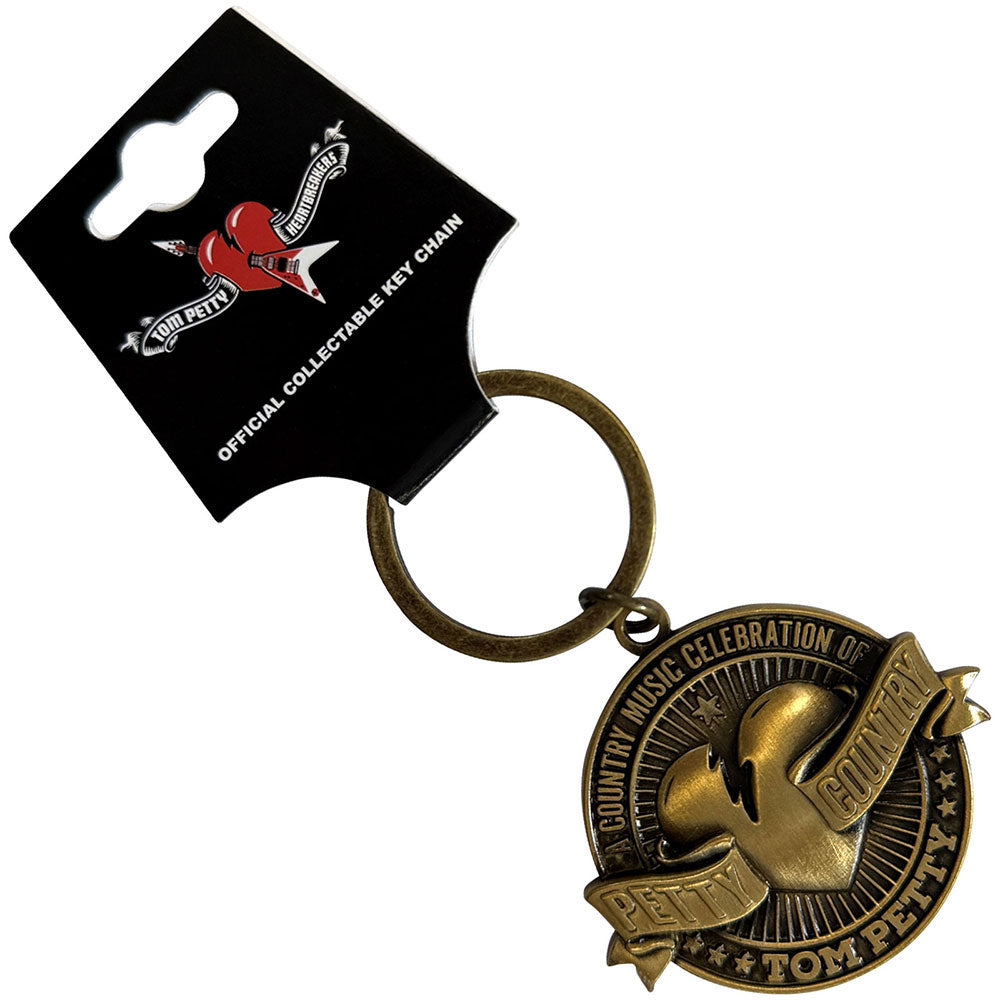 Tom Petty & The Heartbreakers Petty Country Metal Key Chain