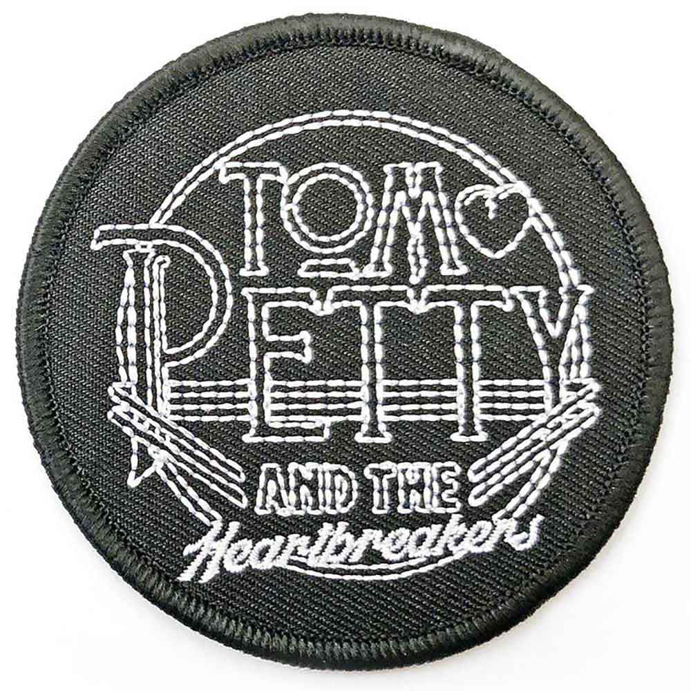 Tom Petty & The Heartbreakers Circle Logo Woven Patch Front
