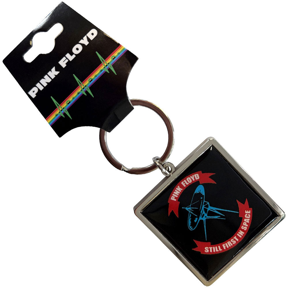 First In Space Metal Key Chain