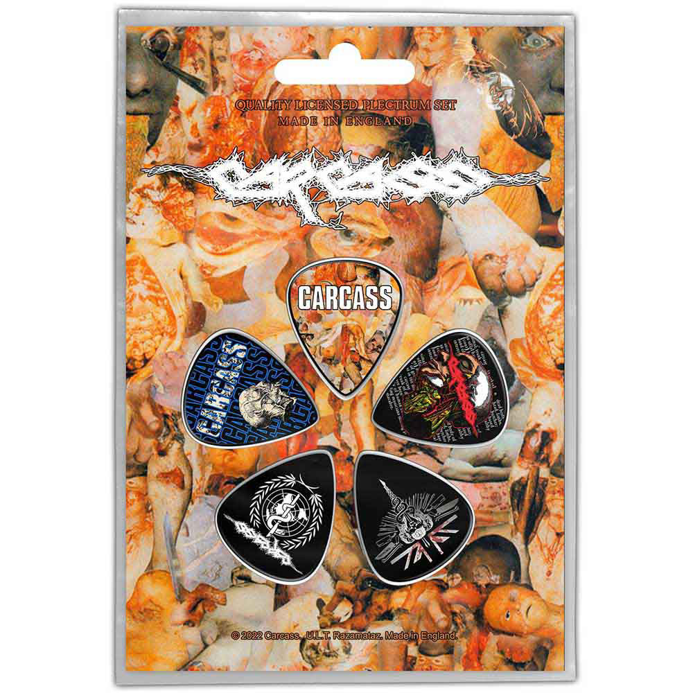 Carcass I Reek Of Putrefaction Guitar Pick Front