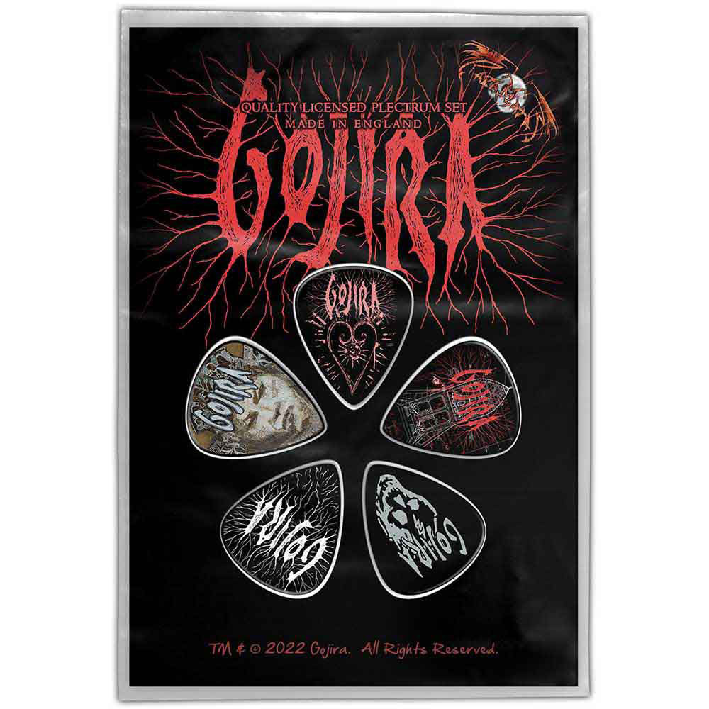 Gojira Fortitude Guitar Pick Front