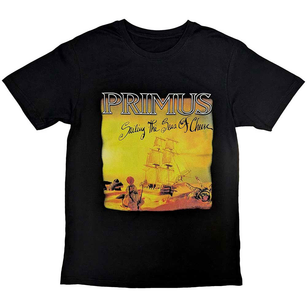 Primus Sailing The Seas Of Cheese T-shirt Front