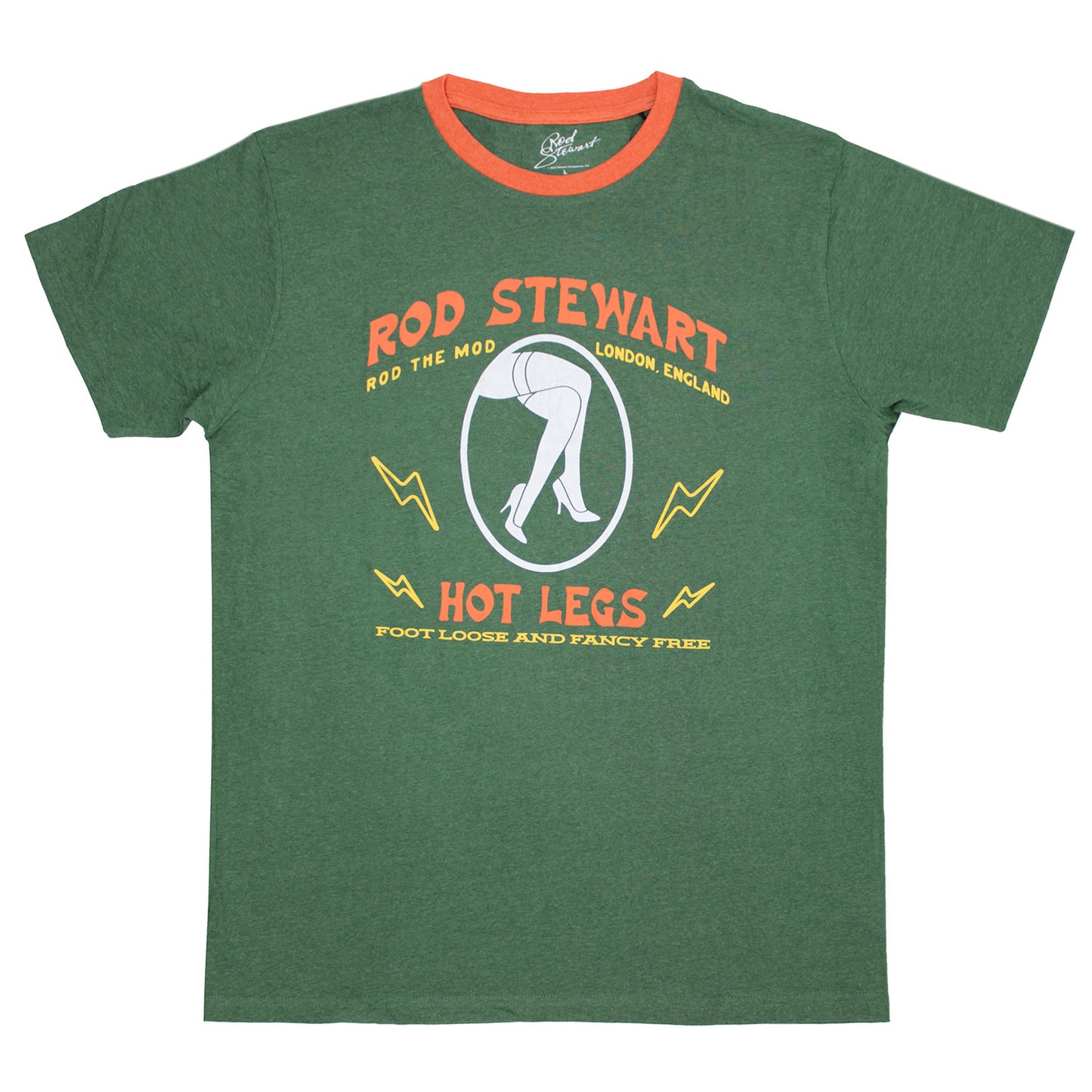 Rod Stewart Hot Legs T-shirt Front