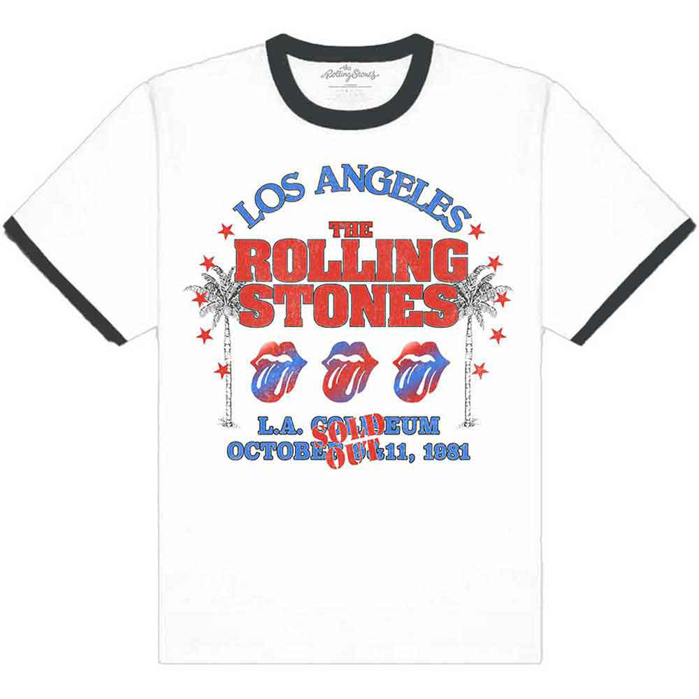 Rolling Stones American La Tour T-shirt Front