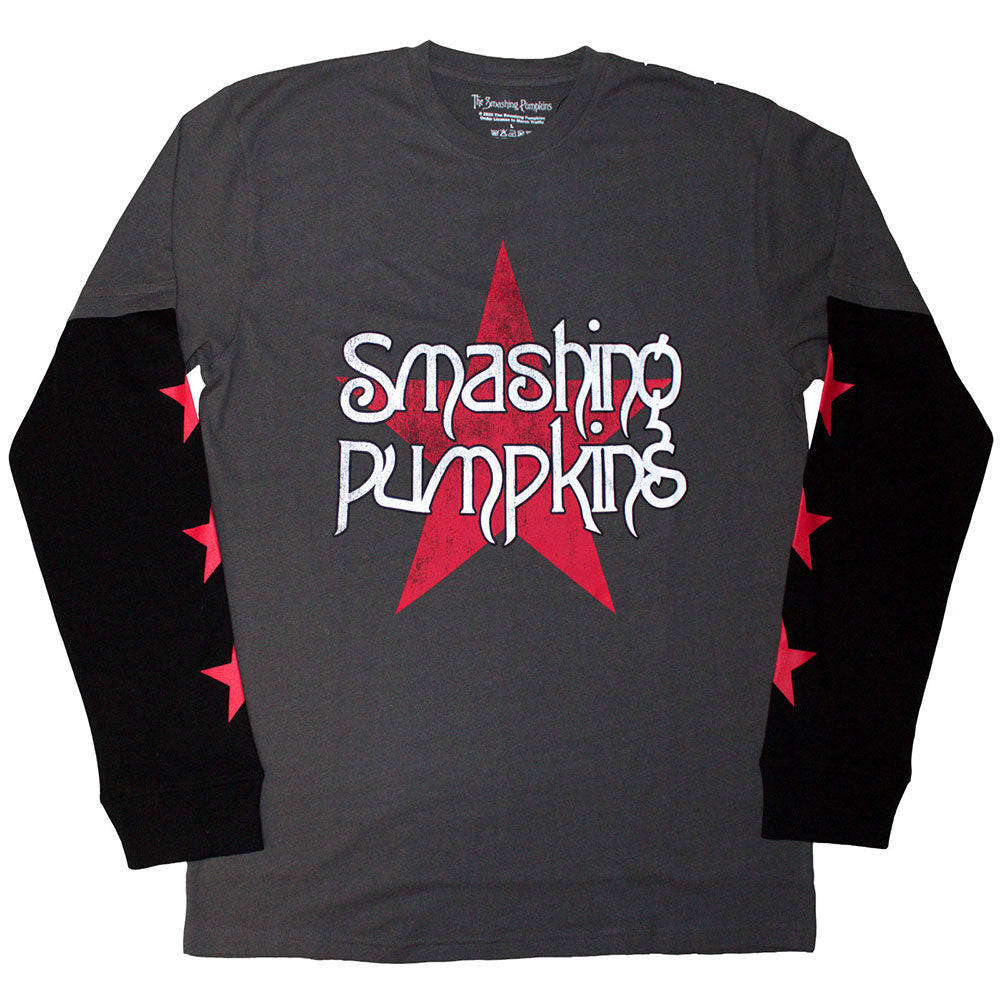 Smashing Pumpkins Star Logo Long Sleeve Front