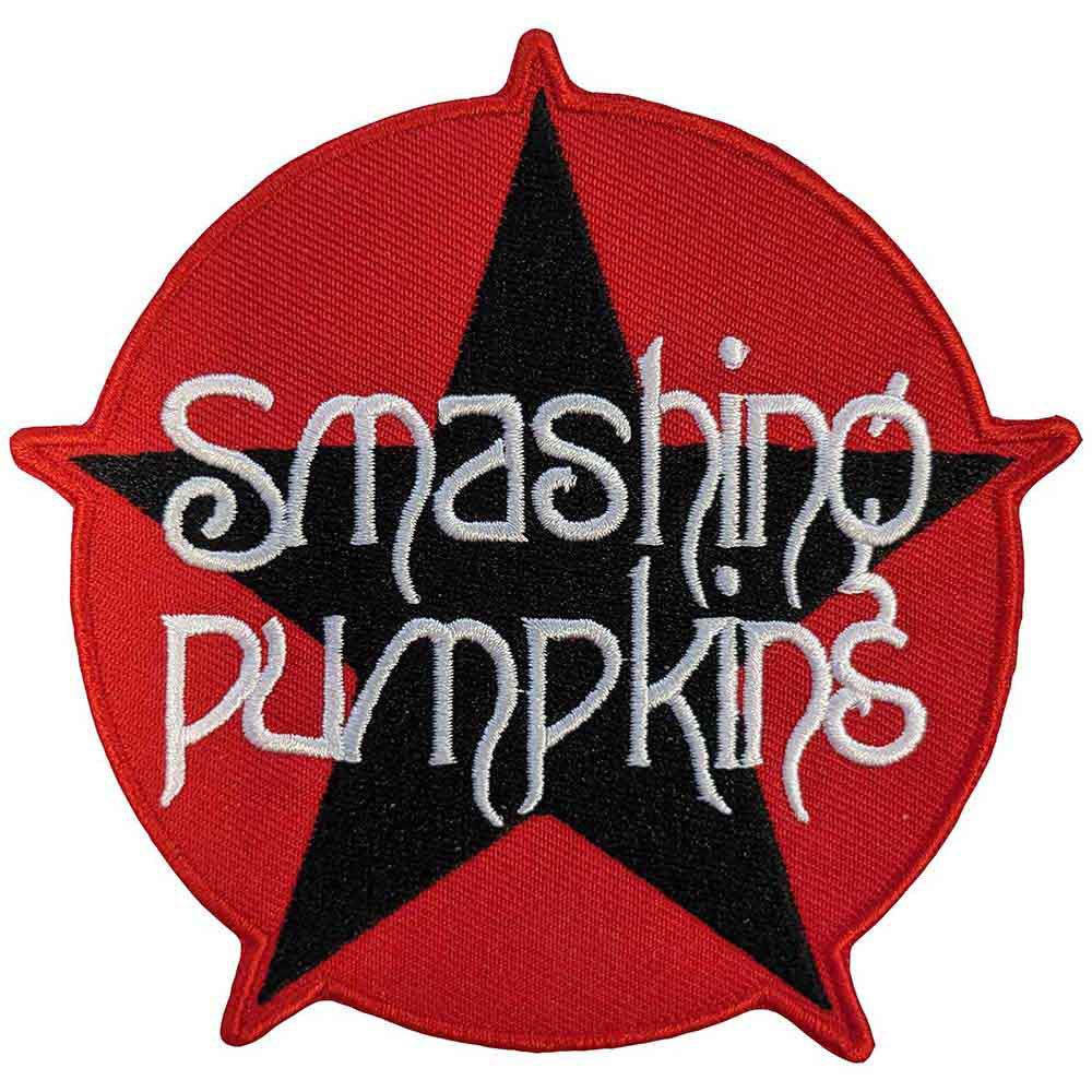 Smashing Pumpkins Star Logo Woven Patch Front