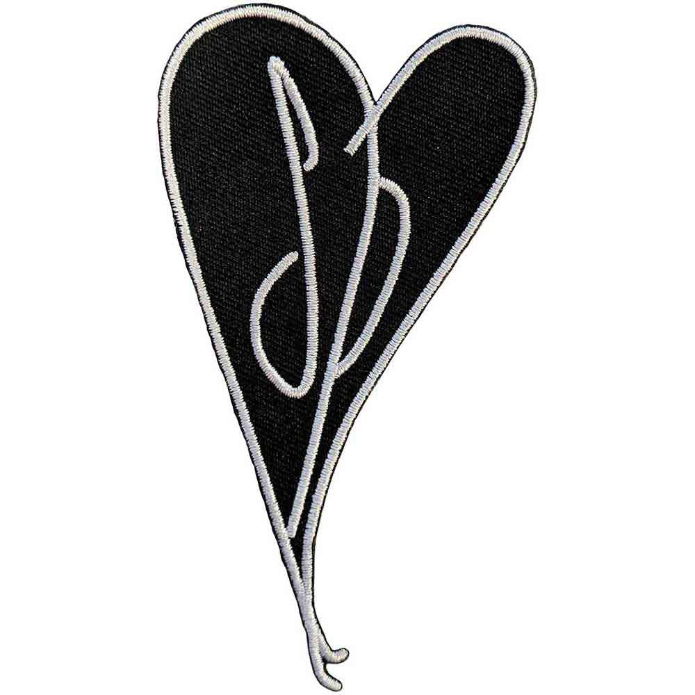 Smashing Pumpkins Gish Heart Woven Patch Front