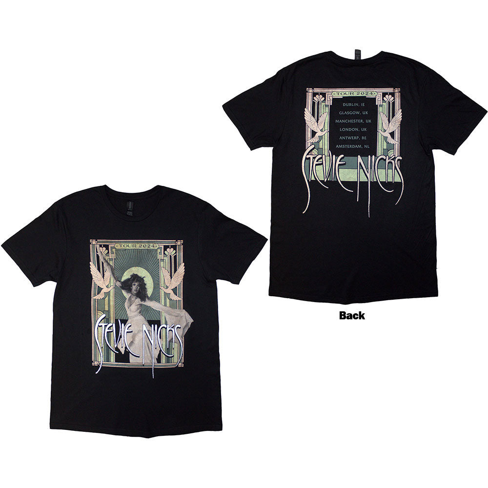 Stevie Nicks Tour '24 Doves T-shirt Front