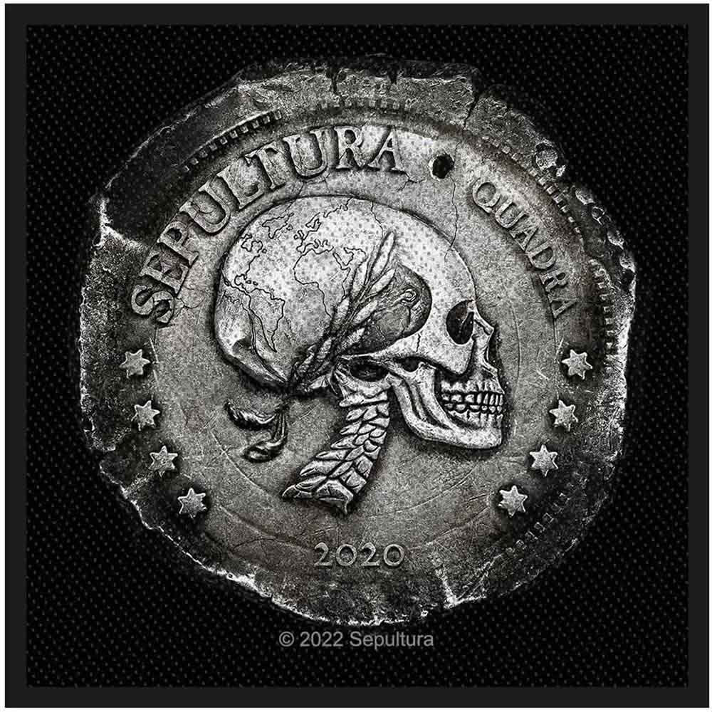 Sepultura Quadra Woven Patch Front