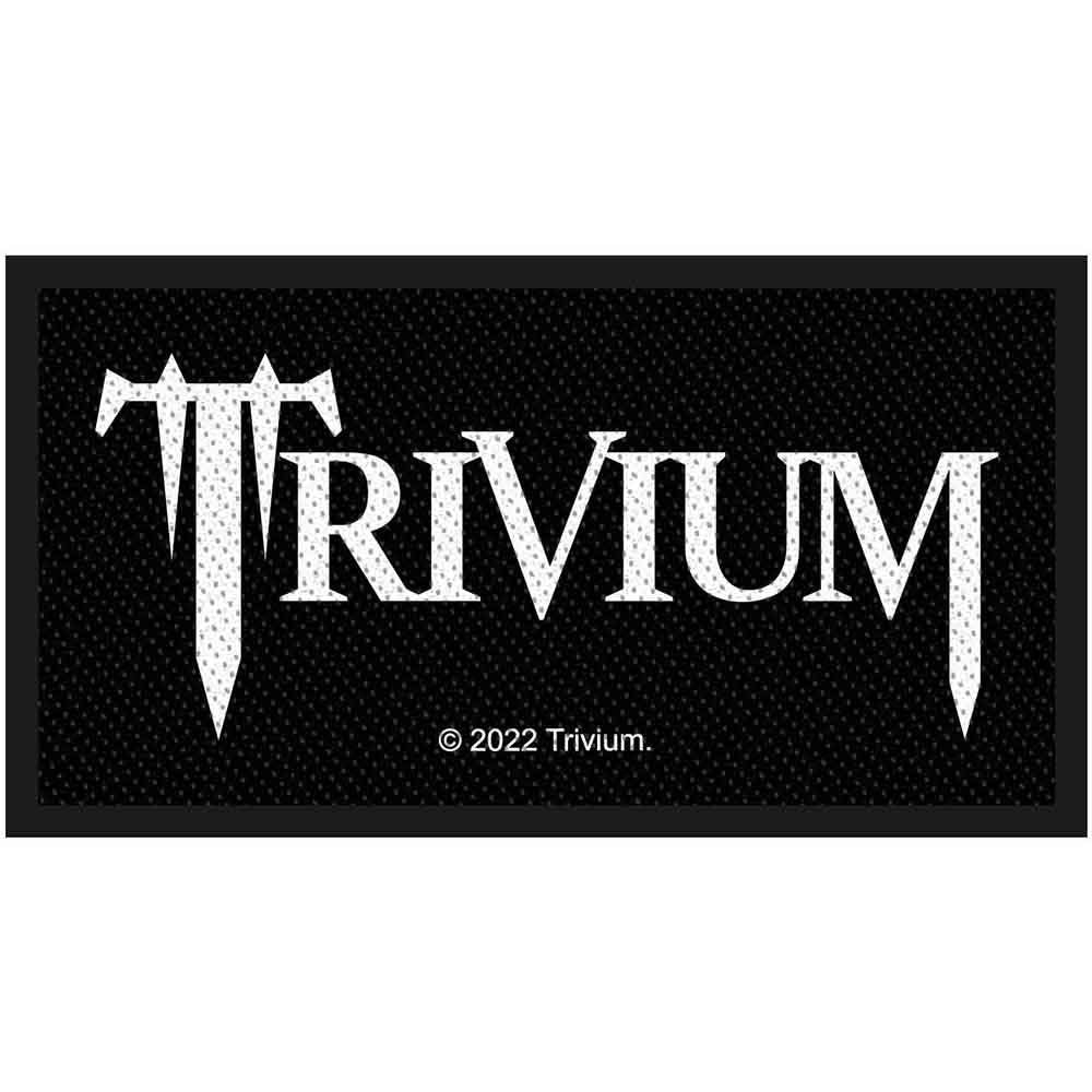 Trivium Logo Woven Patch Front